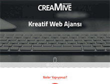 Tablet Screenshot of creamive.com